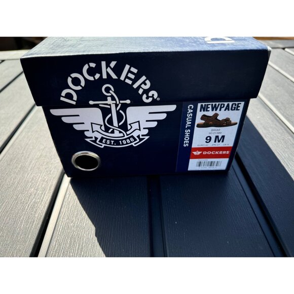 Dockers Mens Newpage Quarter Strap Sandal, Briar, Size 9, NIB - Picture 2 of 4